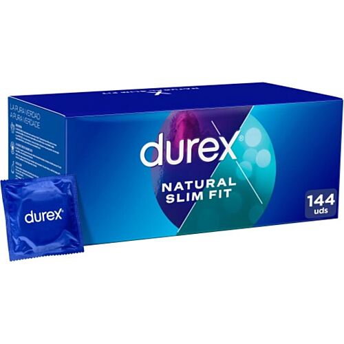 Kondomi DUREX Natural Slim Fit 144 kpl