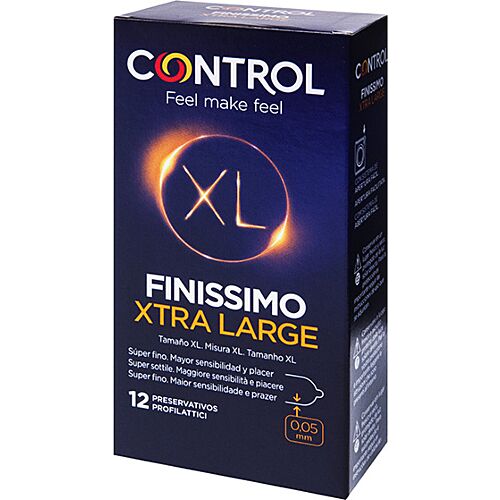 Kondomi Control Finissimo XL - Äärimmäinen herkkyys