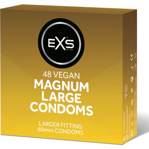 Kondomi Exs Magnum 48s laajempi ja mukavampi