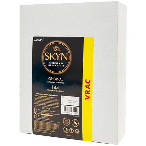 Kondomi Manix Skyn Original 144 kpl herkkyys.