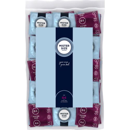 Kondomi MISTER SIZE XXL 64 mm - Mukava ja luonnollinen istuvuus