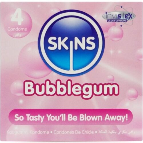 Kondomi SKINS Bubblegum Premium 4-pack