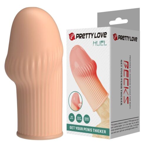 Suoja FOR HIM HUEL Penis Sleeve Lisätty Paksuus