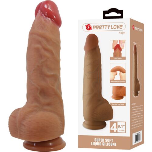 Dildo Realista Pretty Love Najm imukupilla