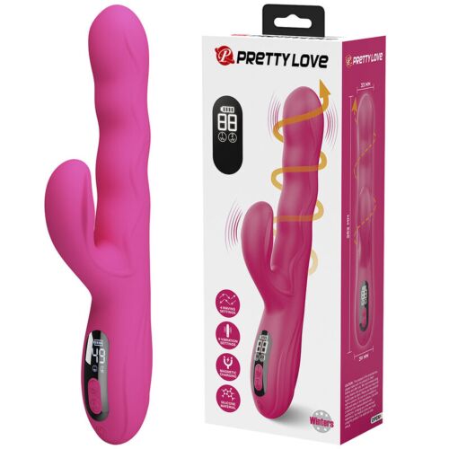 Vibraattori HIGH TECH PRETTY LOVE - WINTERS LED-näytöllä