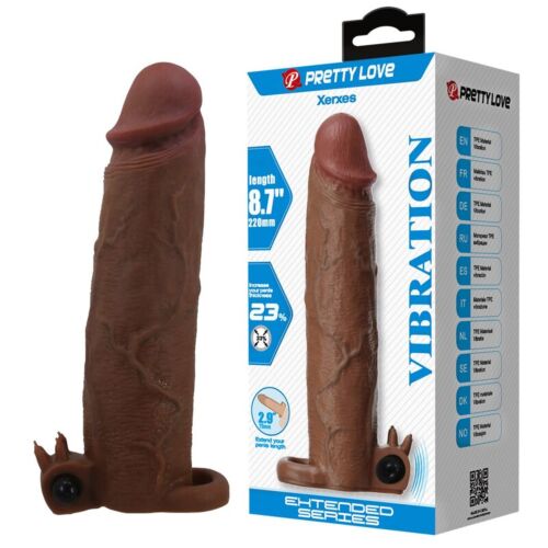 PRETTY LOVE XERXES vibraava penis-suoja
