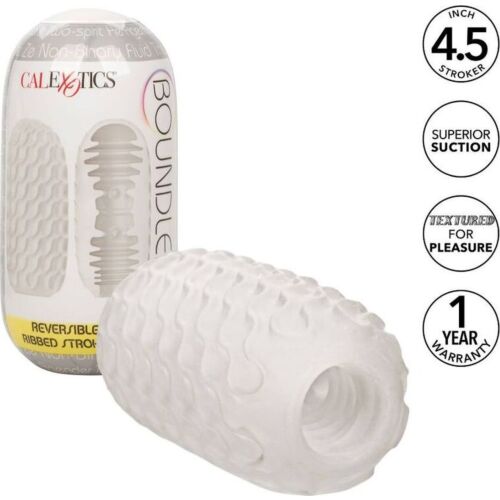 Masturbaattori CALEXOTICS Reversible Ribbed Stroker
