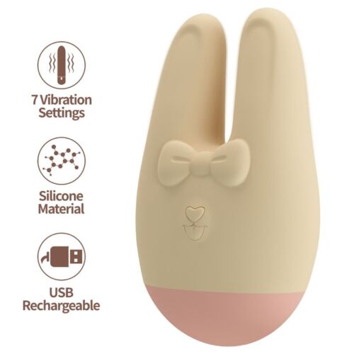 ROMANCE BUNNY Ulkoinen stimulaattori 7 värinätilaa