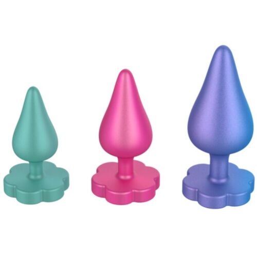 Plugs anales ROMP Luster -materiaali ja muotoilu