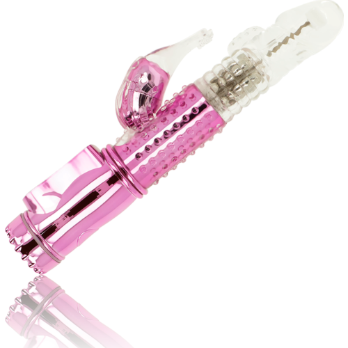 Vibraattori OHMAMA pyörivällä toiminnolla ja clitoris-stimulaattorilla