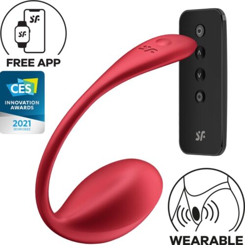 Vibraattori SATISFYER Shiny Petal etäohjaimella