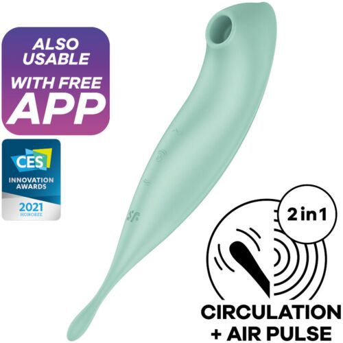 Imuri Satisfyer Twirling Pro+ sovelluksen ohjauksella