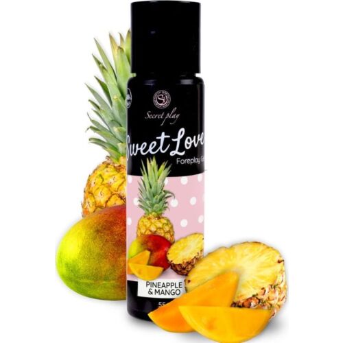 Liukuvoide Secretplay Mango & Piña 60 ml 100% syötävä