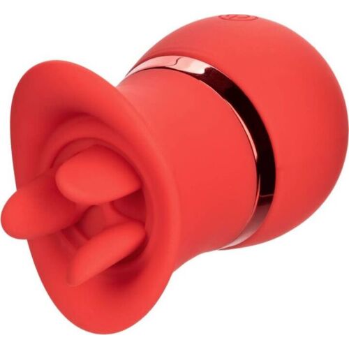 Vibraattori CALEXOTICS French Kiss: Imurointi ja värinä yhdistetty