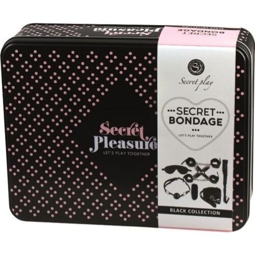 Bondage Set Secretplay 8 Pcs - Kattava BDSM-setti