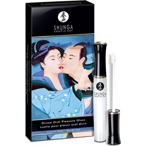 Huulikiilto Shunga Aqua de Coco 3 in 1