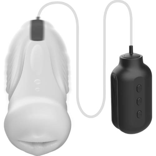 Masturbaattori Jamyjob Hurricane imuroinnilla ja värinällä