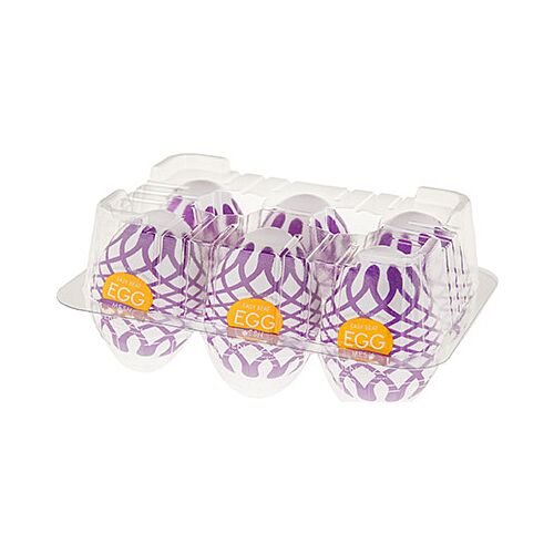 Masturbaattori Tenga EGG WONDER MESH tekstuureilla