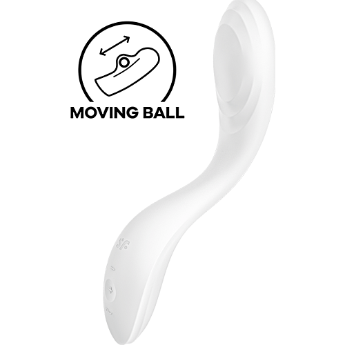 Vibraattori Satisfyer Rrrolling Pleasure liikkuvalla pallolla