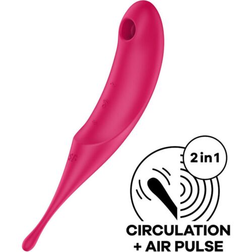 Imuri Satisfyer Twirling Pro Kaksinkertaisella stimulaatiolla