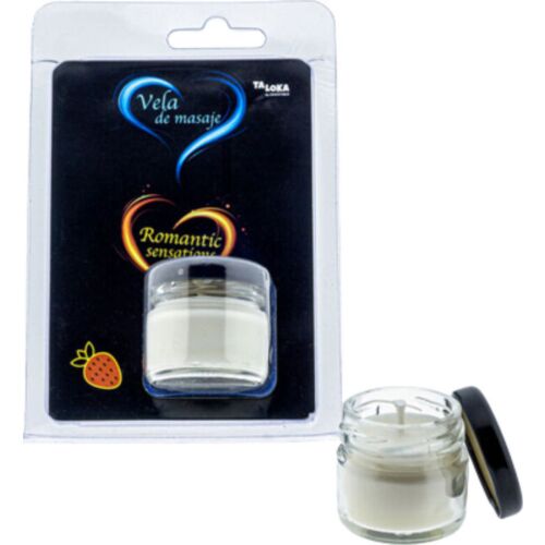 Kynttilä Taloka Fresa hierontaa varten