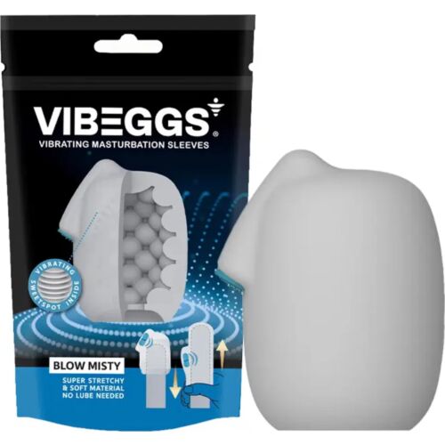 Masturbaattori Vibeggs Blow Misty vibraatiolla