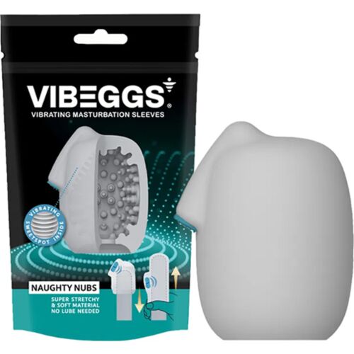Masturbaattori Vibeggs Naughty Nubs vibralla