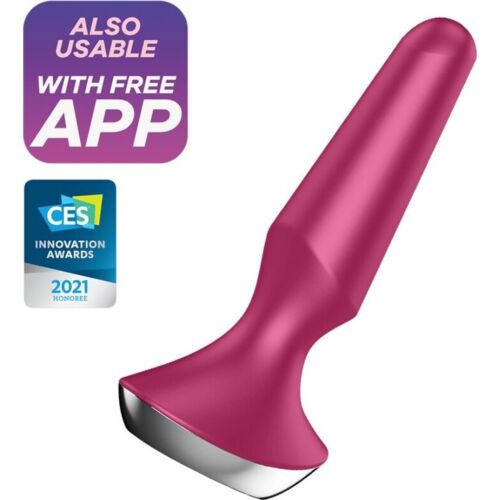 Plug anal Satisfyer Plug Ilicious 2 älypuhelinohjauksella
