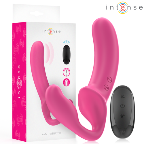 Vibraattori INTENSE REMOTE CONTROL AMY 20 cm kaukosäätimellä