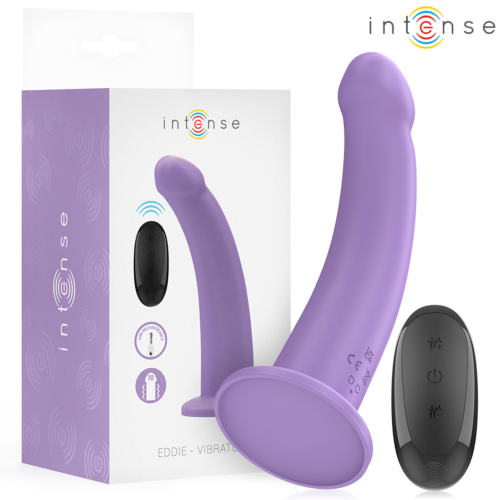 Vibraattori INTENSE EDDIE 17,5 cm kaukosäätimellä