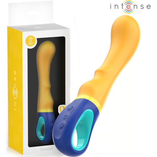 Vibraattori INTENSE FUN SHAGGY ergonomisella kaarella