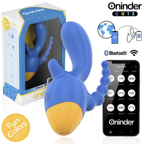 Vibraattori ONINDER CUTE Love 3 Some älykkäällä ohjauksella
