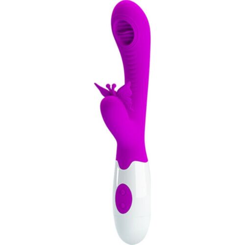 Vibraattori PRETTY LOVE MOTH LICKING & VIBRATING