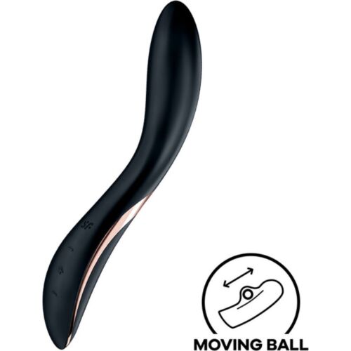 Vibraattori Satisfyer Rrrolling Explosion liikkuvalla pallolla