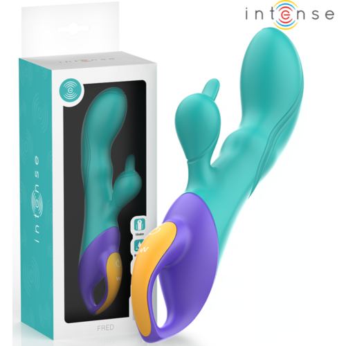Vibraattori Rabbit INTENSE FRED tuplastiimulaatiolla