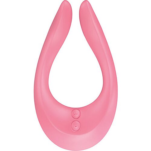 Vibraattori SATISFYER PARTNER MULTIFUN 2 monipuolisella stimulaatiolla