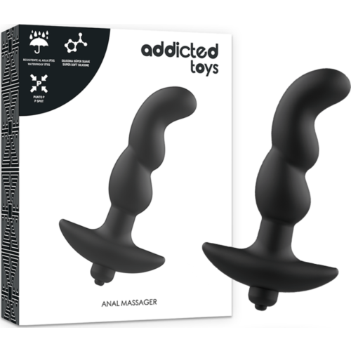 Masajeaja anal Addicted Toys 2 intensiivisellä vibraatiolla
