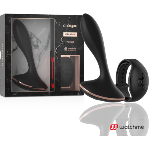 Plug Anal ANBIGUO WATCHME Kauko-ohjauksella ja 7 värinätilalla