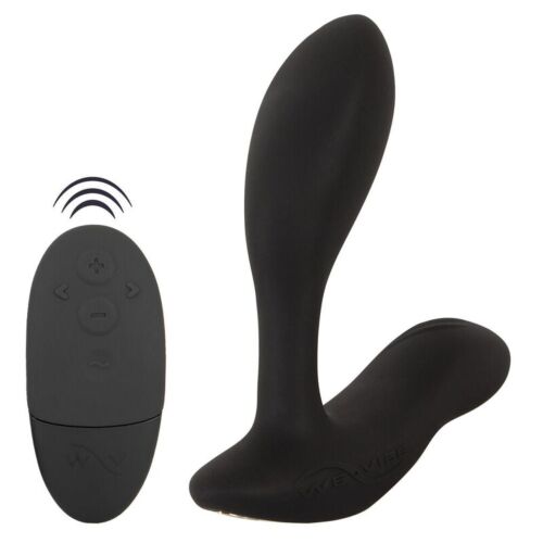WE-VIBE VECTOR+ musta eturauhasvibraattori kaukosäätimellä