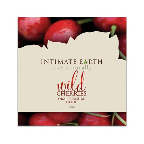 Liukuvoide Intimate Earth Wild Cherry 3ml herkullisella kirsikan maulla