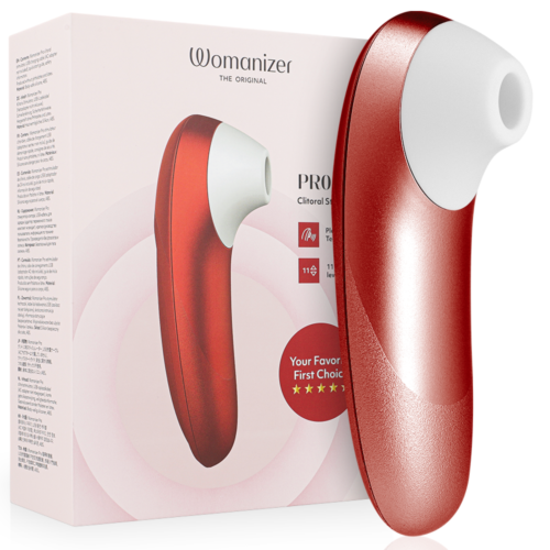 Stimulaattori Womanizer Pro Vibrant - ilmahuipputeknologia