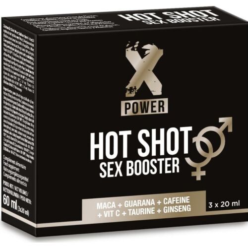 Gotas Amor XPOWER Hot Shot | Luonnollinen libidoa lisäävä neste