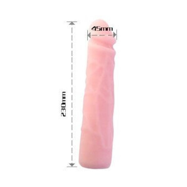 Dildo BAILE 23 cm - realistinen silikoninen nautinto