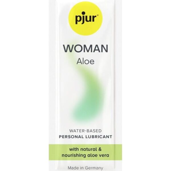 Liukuvoide PJUR Woman Aloe 2 ml aloe veralla
