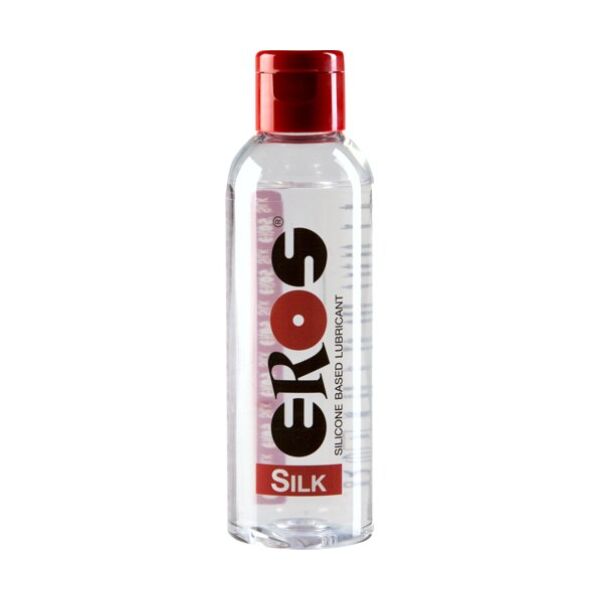 Liukuvoide Eros Silk Silicone 100 ml | Kestävää ja pitkäkestoista
