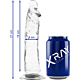 Dildo X RAY Clear 21 cm imukupilla