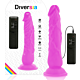 Dildo Diversia 21 cm tehokkaalla vibraatiolla
