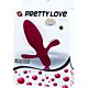 Vibraattori Pretty Love Flirtation | Tehokas kaksoistimulaattori