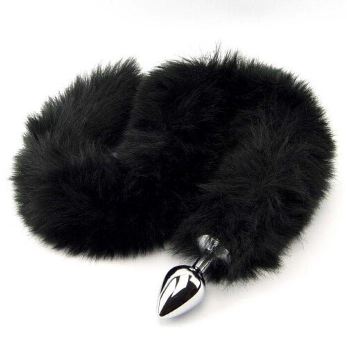 Peräaukko Plug Furry Fantasy Black Panther Hännällä Peräaukko Plug Furry Fantasy Black Panther Hännällä
