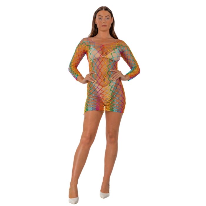 Mekko Lace Rainbow pitkähihaisilla Mekko Lace Rainbow pitkähihaisilla
